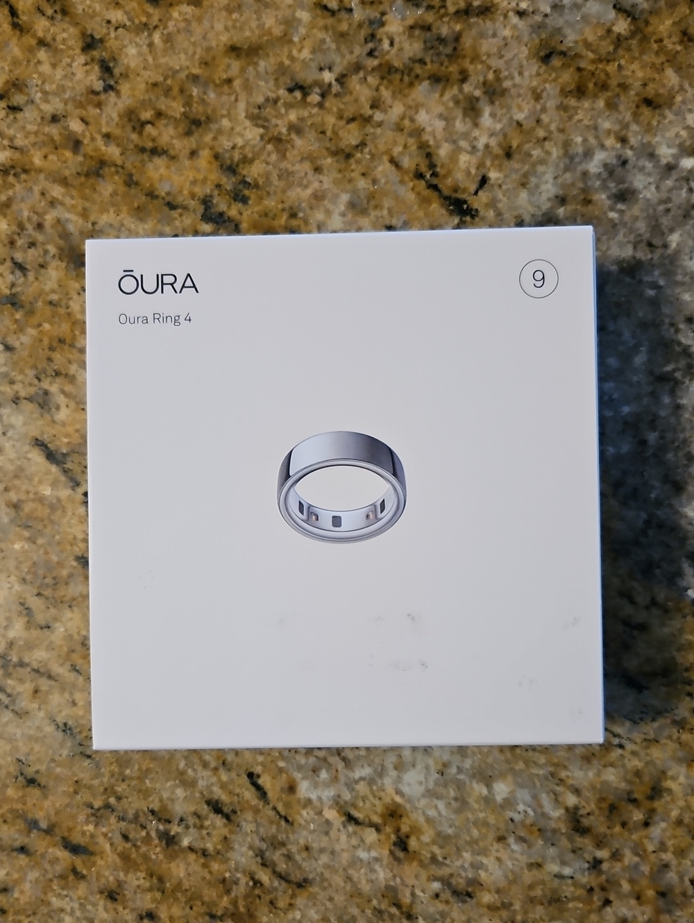 Oura Ring 4 Silver Size 9